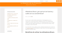 Desktop Screenshot of larebeliondelosproductos.org